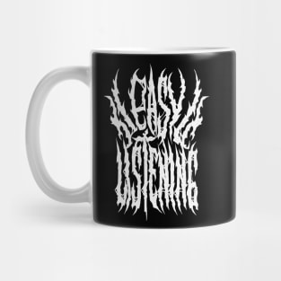 Easy Listening (white) Mug